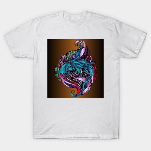 Sealife 403 (Style:1) T-Shirt by luminousstore